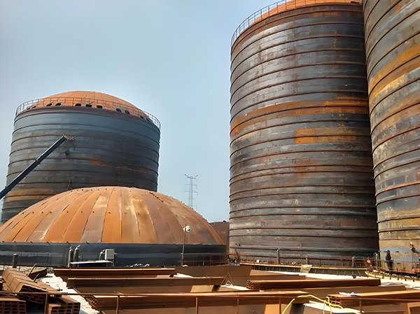 黎川焦粉钢板仓